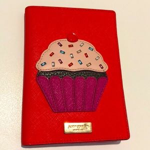 Kate Spade cupcake passport holder
